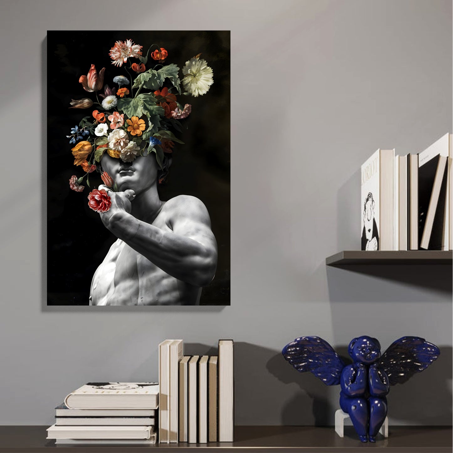 Floral Apollo Wall Canvas