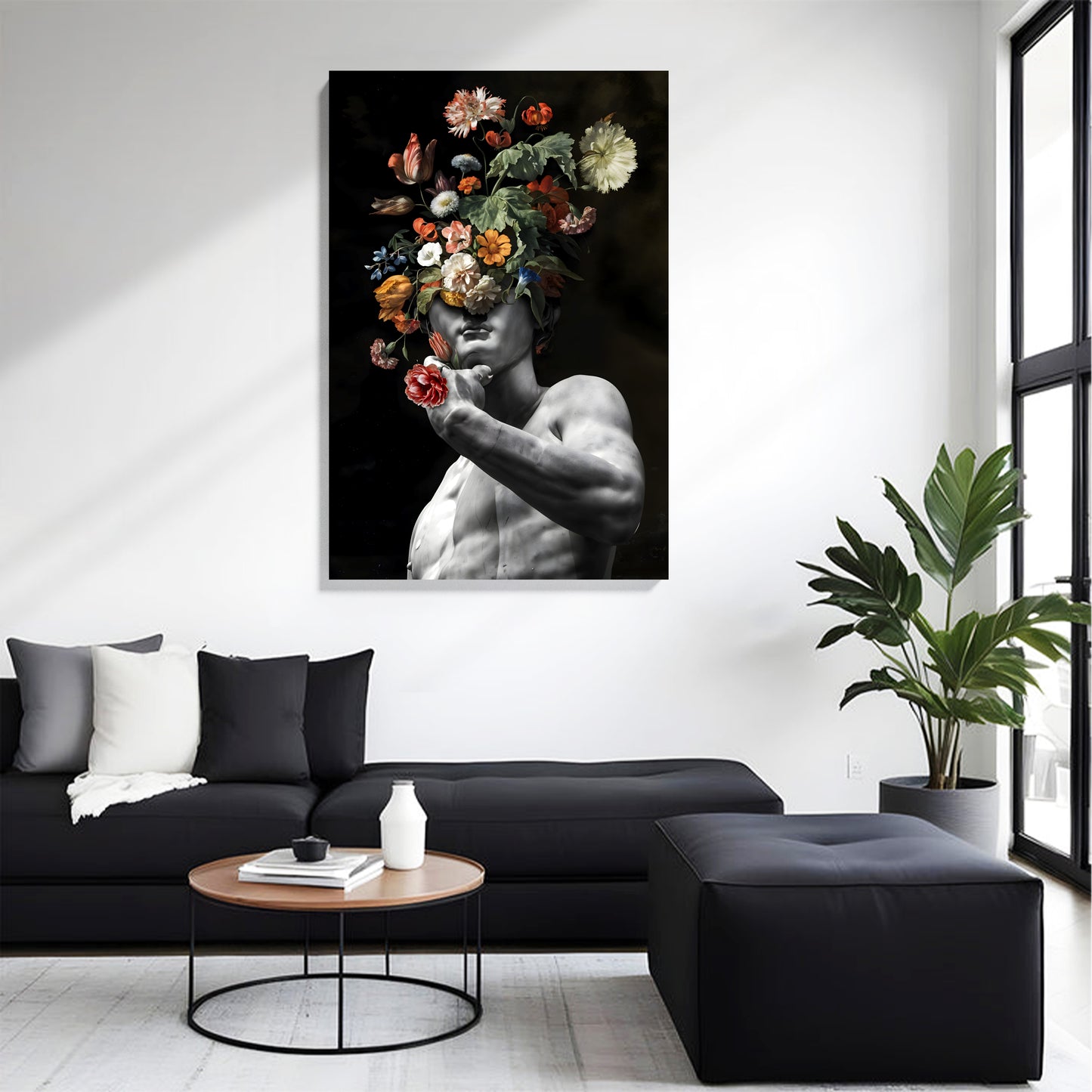 Floral Apollo Wall Canvas