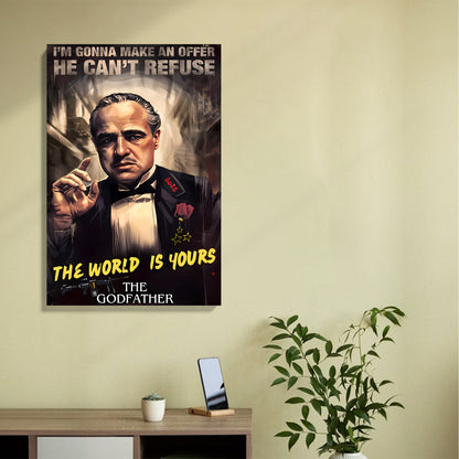The Godfather Boss Canvas
