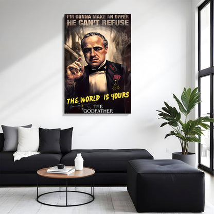 The Godfather Boss Canvas