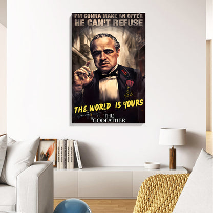 The Godfather Boss Canvas