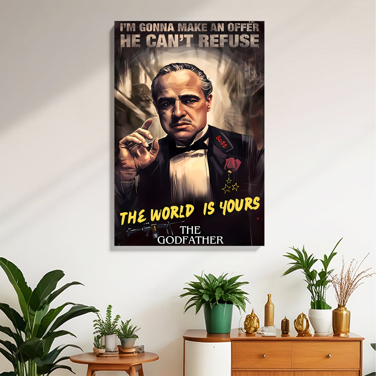 The Godfather Boss Canvas