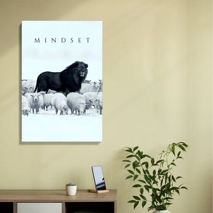 Mindset Lion Canvas