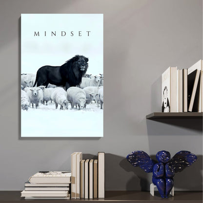 Mindset Lion Canvas