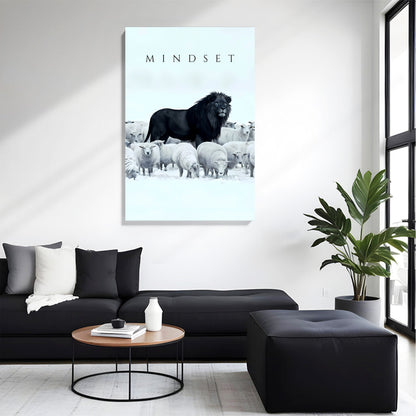 Mindset Lion Canvas