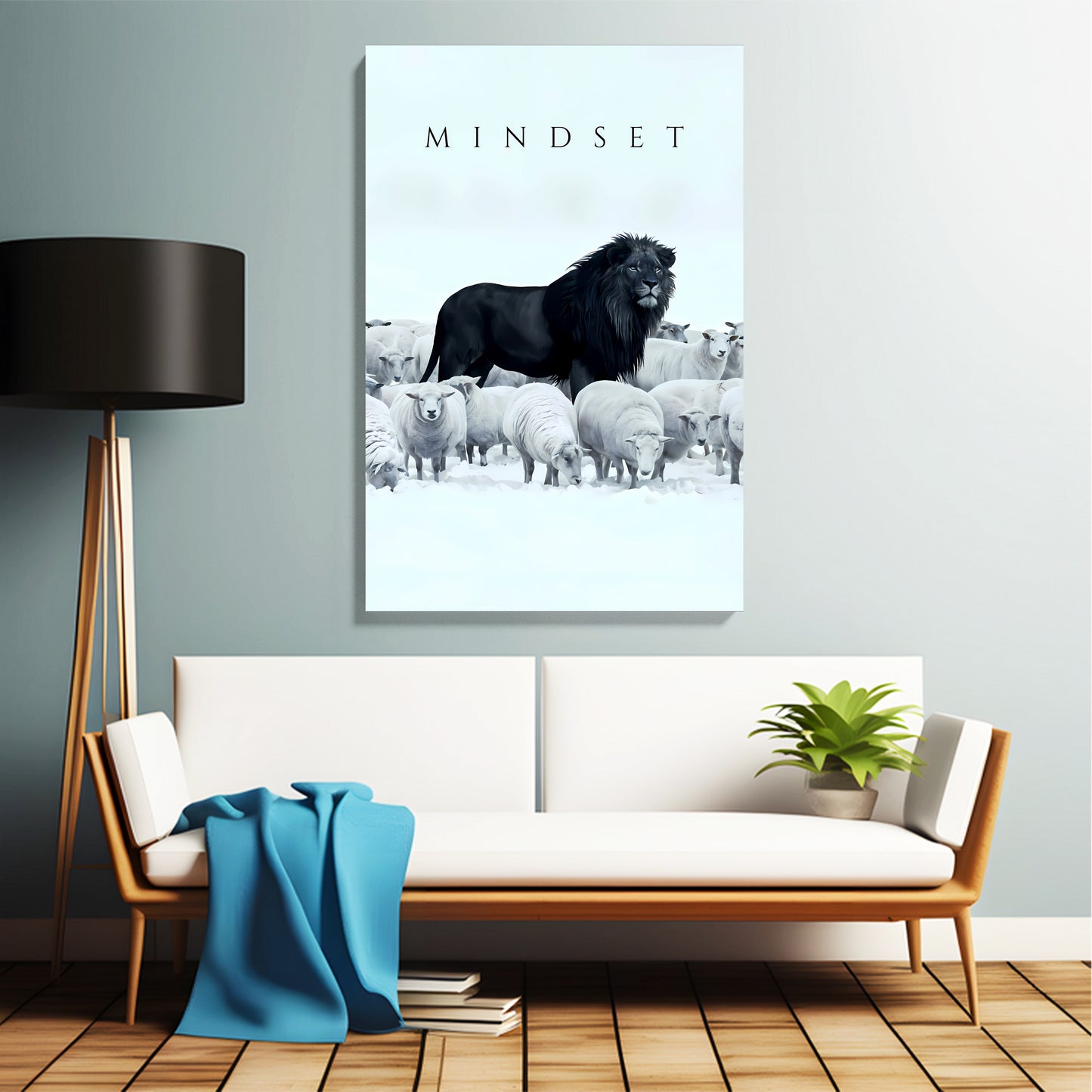 Mindset Lion Canvas