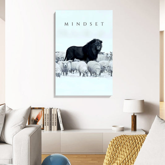 Mindset Lion Canvas