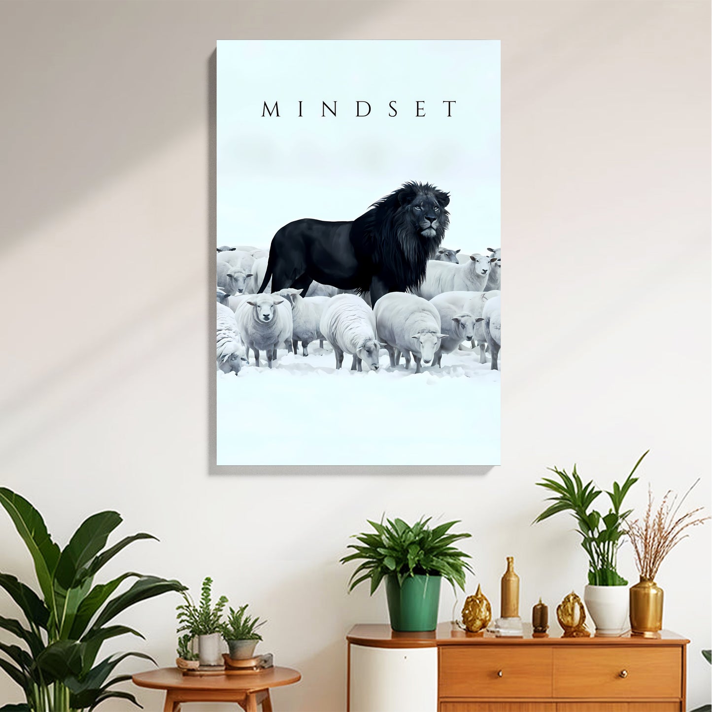 Mindset Lion Canvas