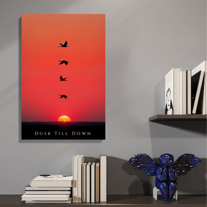 Dusk Till Dawn Sunset Canvas