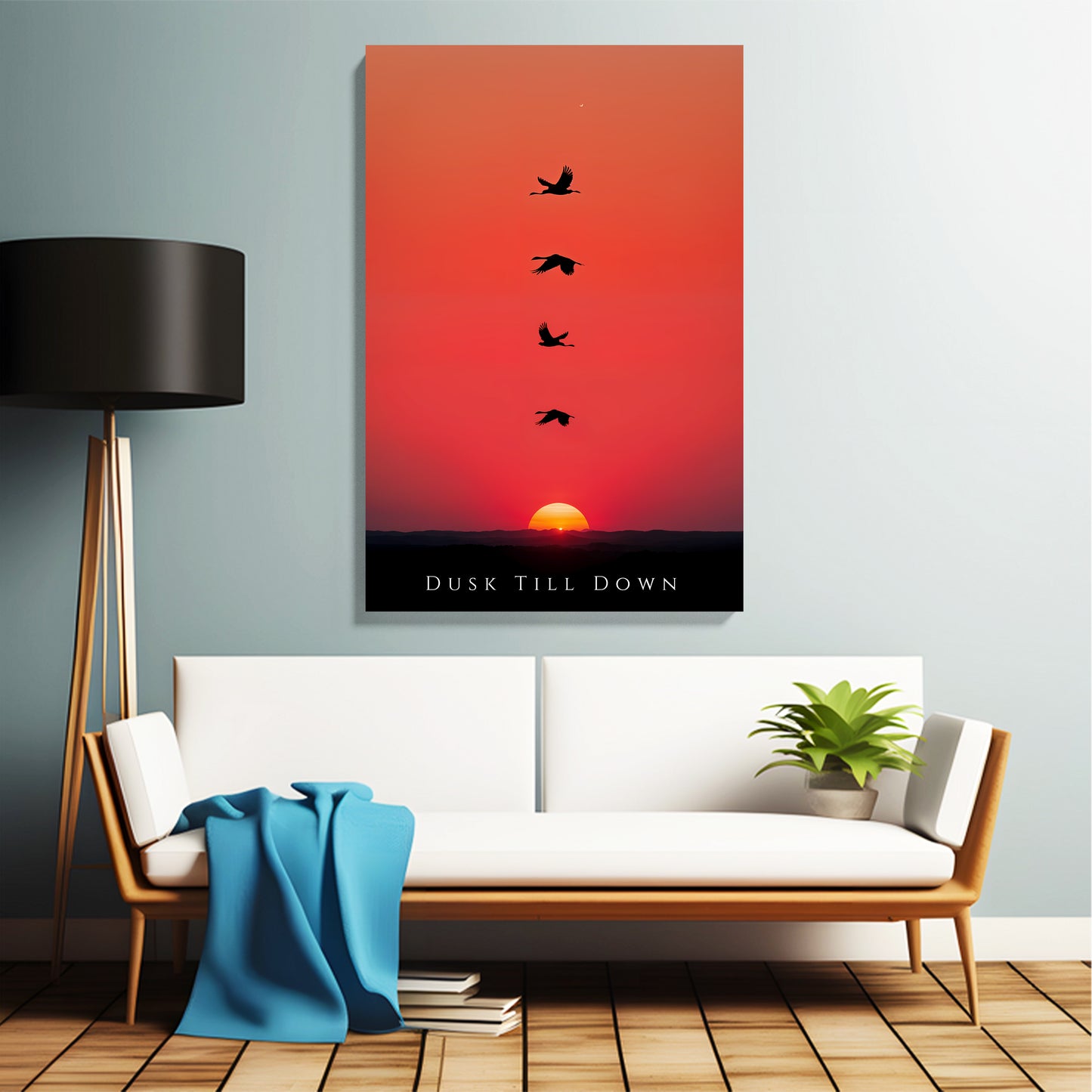 Dusk Till Dawn Sunset Canvas