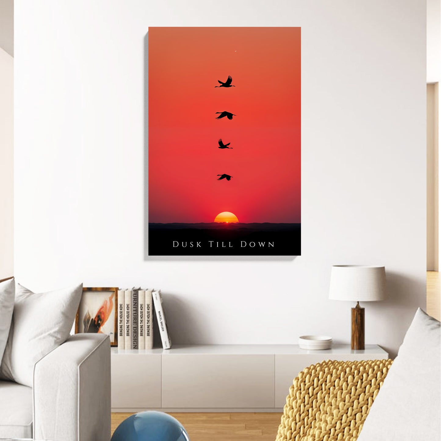 Dusk Till Dawn Sunset Canvas