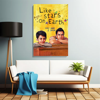 Like Stars on Earth Inspirational Canvas