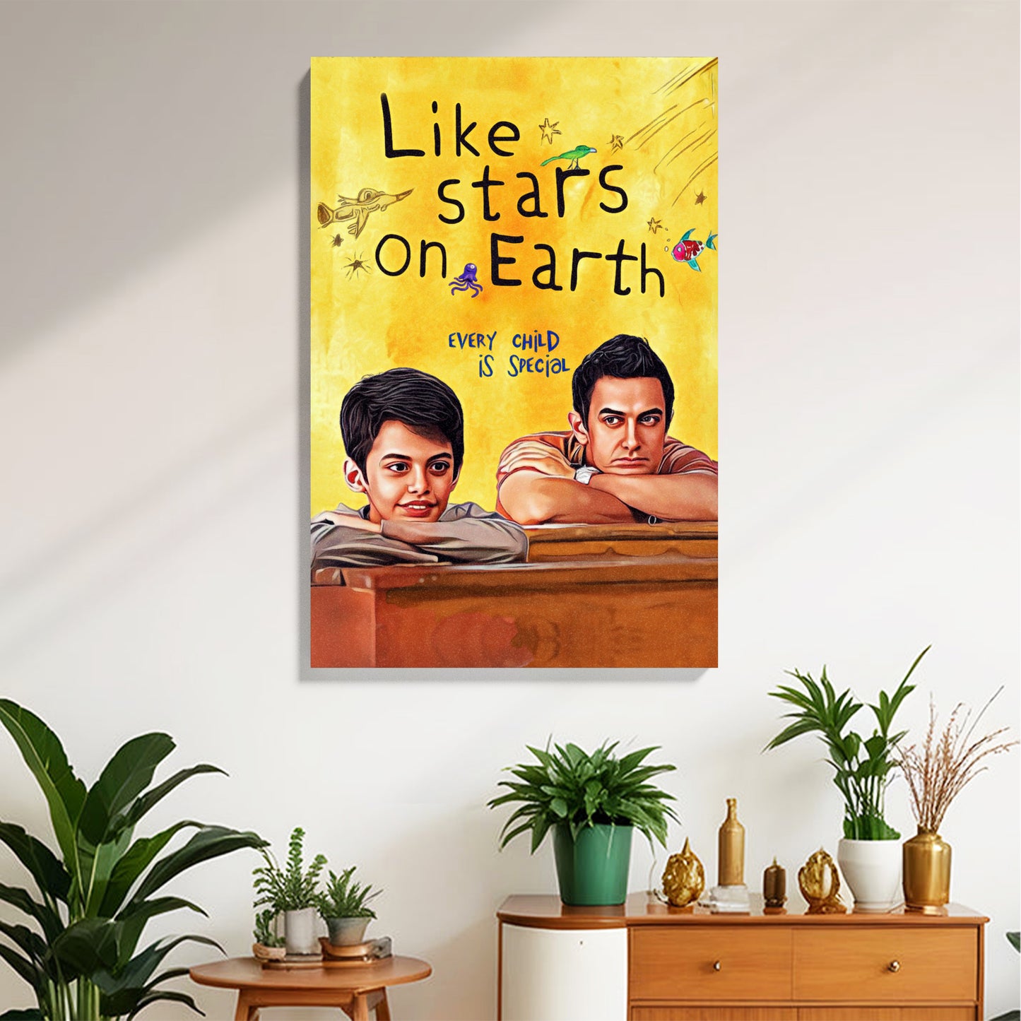 Like Stars on Earth Inspirational Canvas