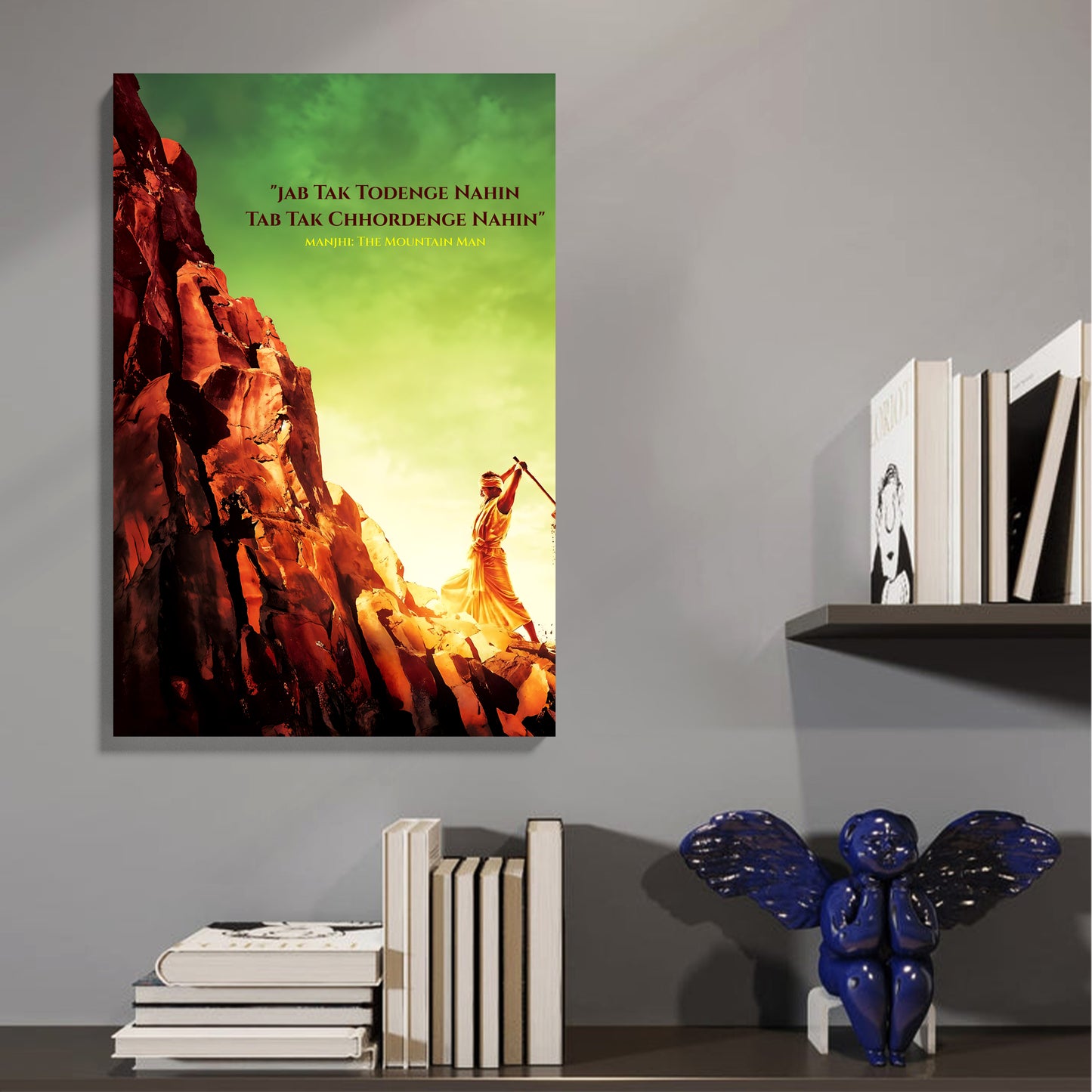 Mountain Man Wall Canvas