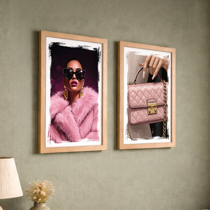 Luxury Fashion Wall Art Set