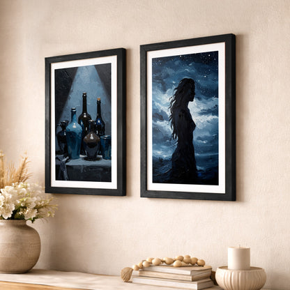 Midnight Mood Framed Set