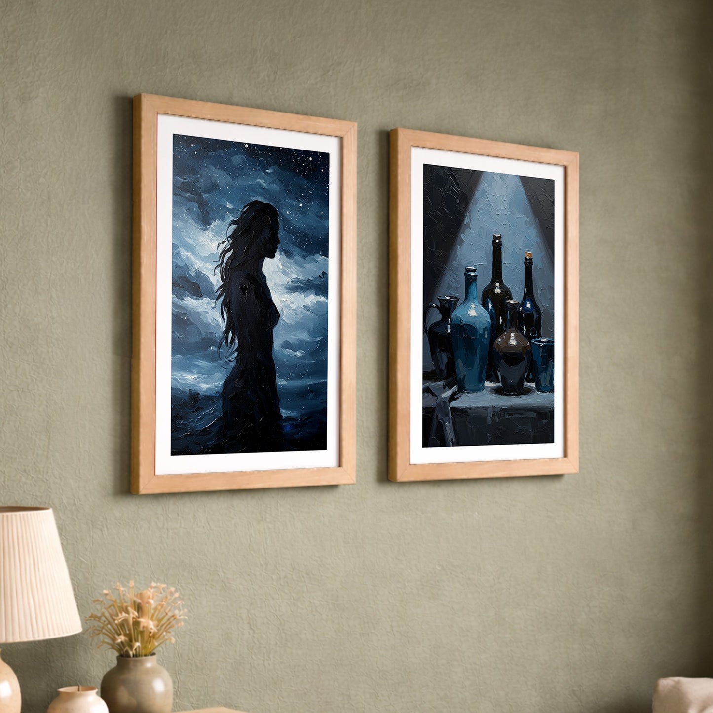 Midnight Mood Framed Set
