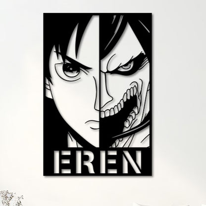 Eren Yeager Titan Pinewood Art
