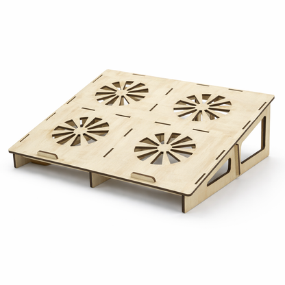Wooden Cooling Laptop Stand