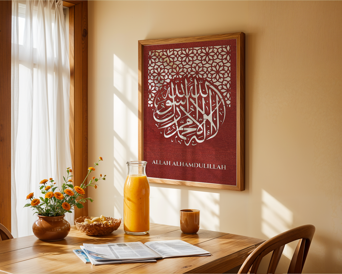 Allah Alhamdulillah Wall Art