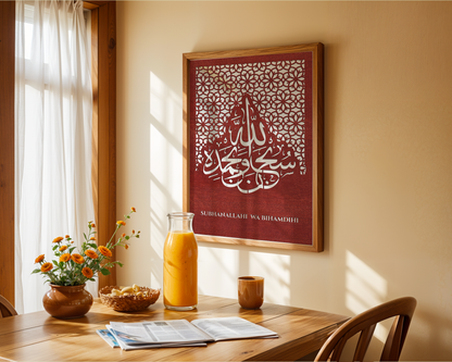 Subhanallah Islamic Wall Art