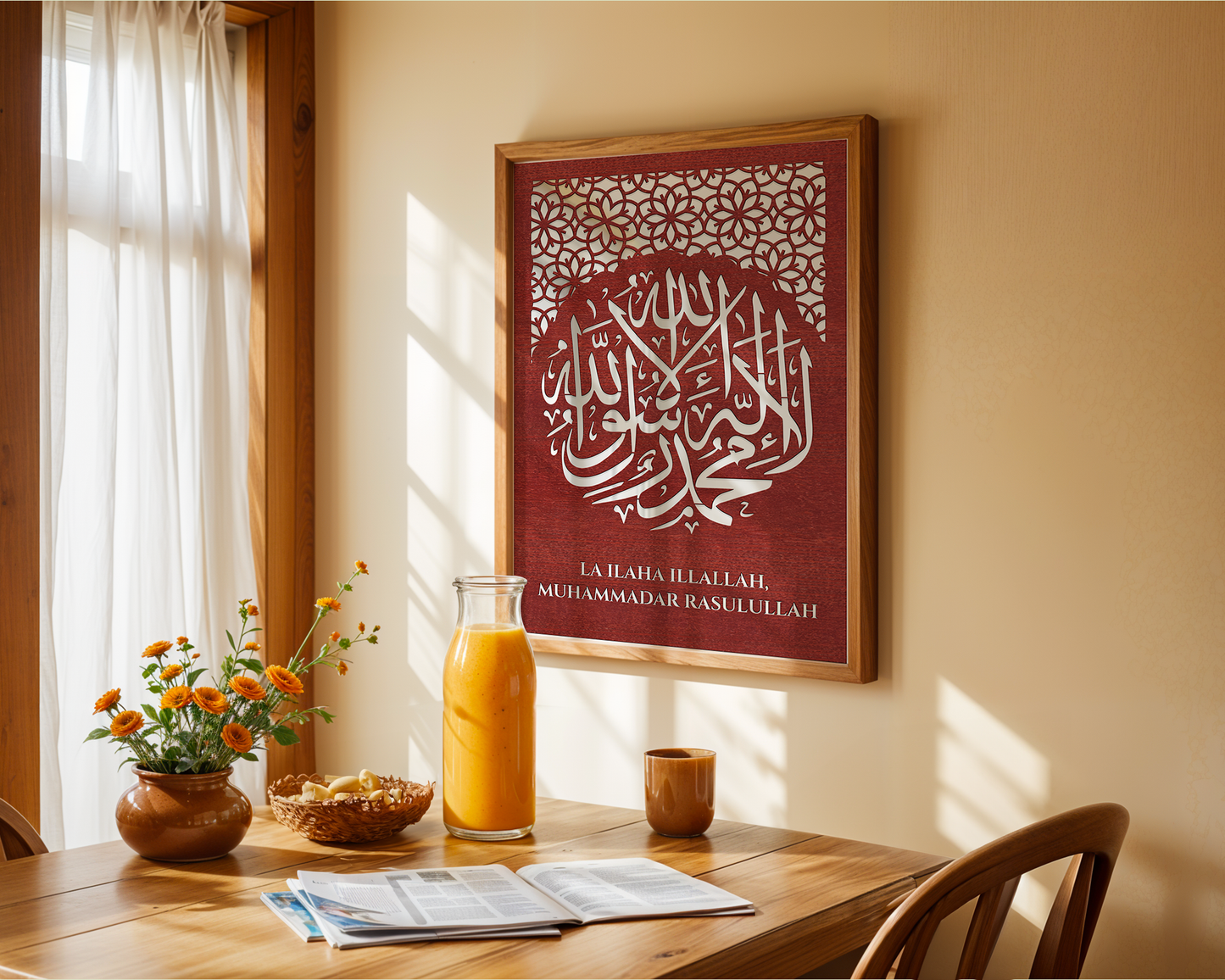 La Ilaha Illallah Islamic Wall Art