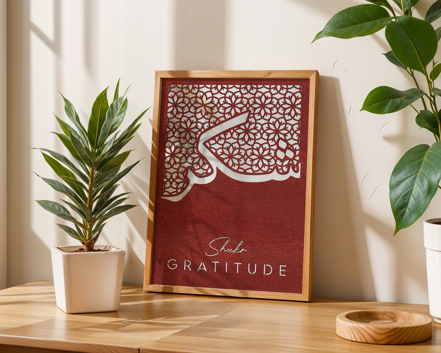 Shukr Gratitude Wall Art