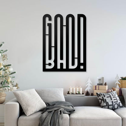 Good Vibes Pinewood Wall Art