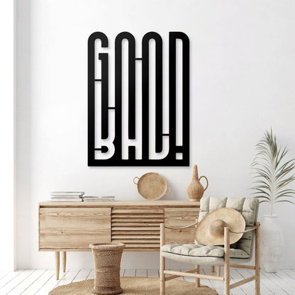 Good Vibes Pinewood Wall Art