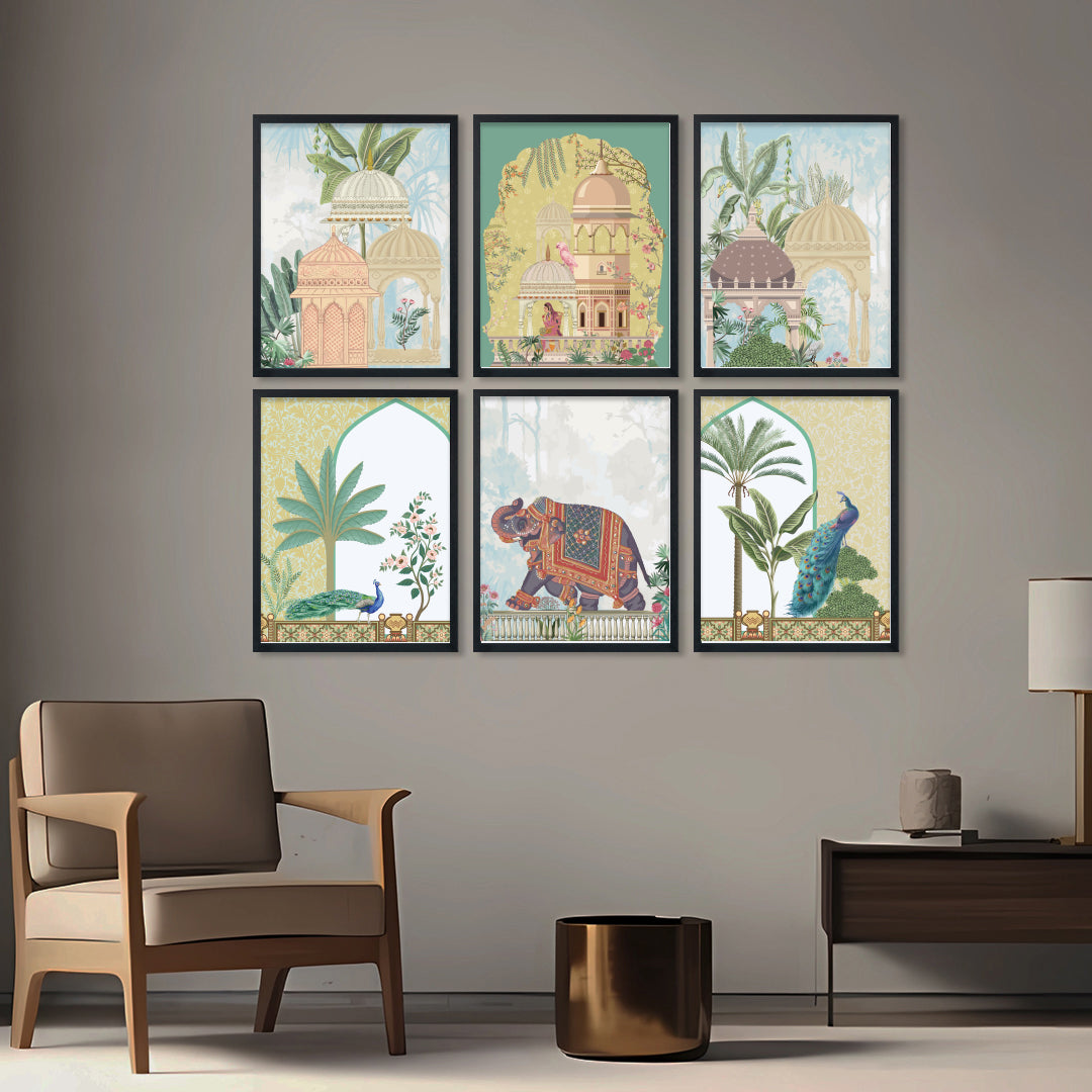 Royal Palace Wall Frame Set