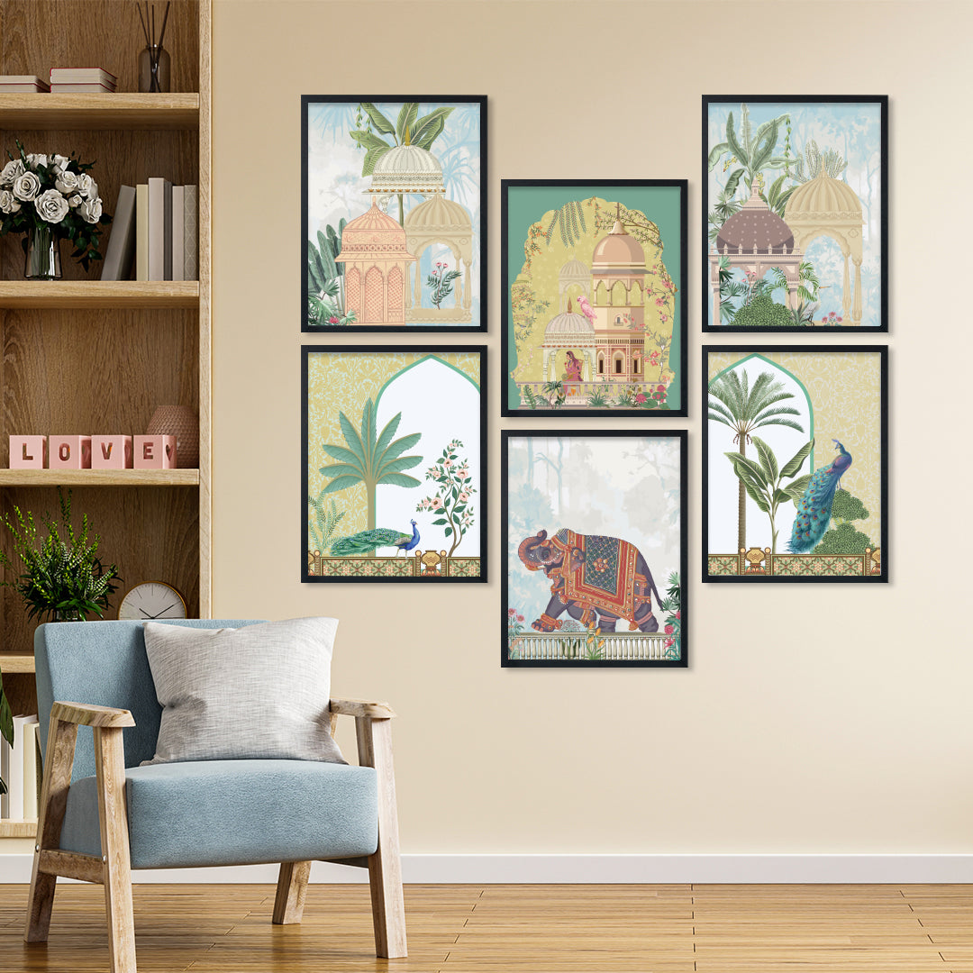 Royal Palace Wall Frame Set