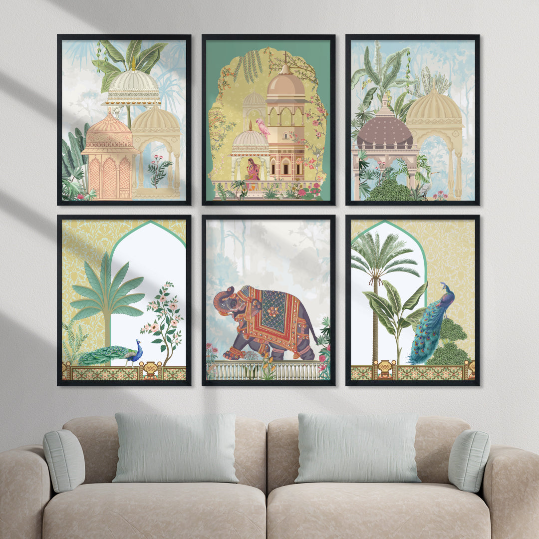 Royal Palace Wall Frame Set