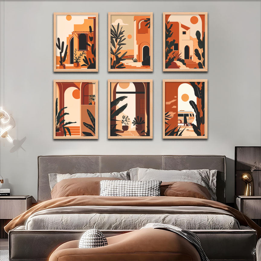 Desert Dwelling Wall Frame Set