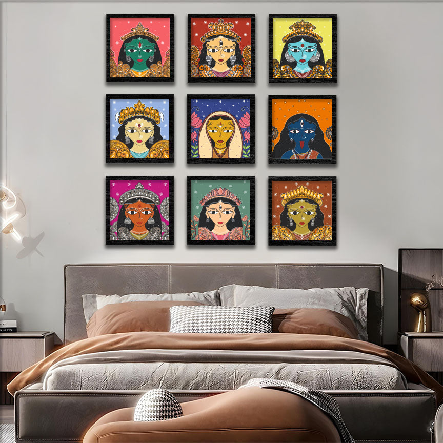 Divine Goddess Wall Frame Set
