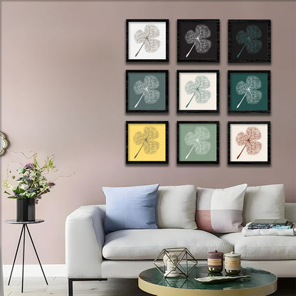 Aesthetic Leaf Illustration Wall Frame Set