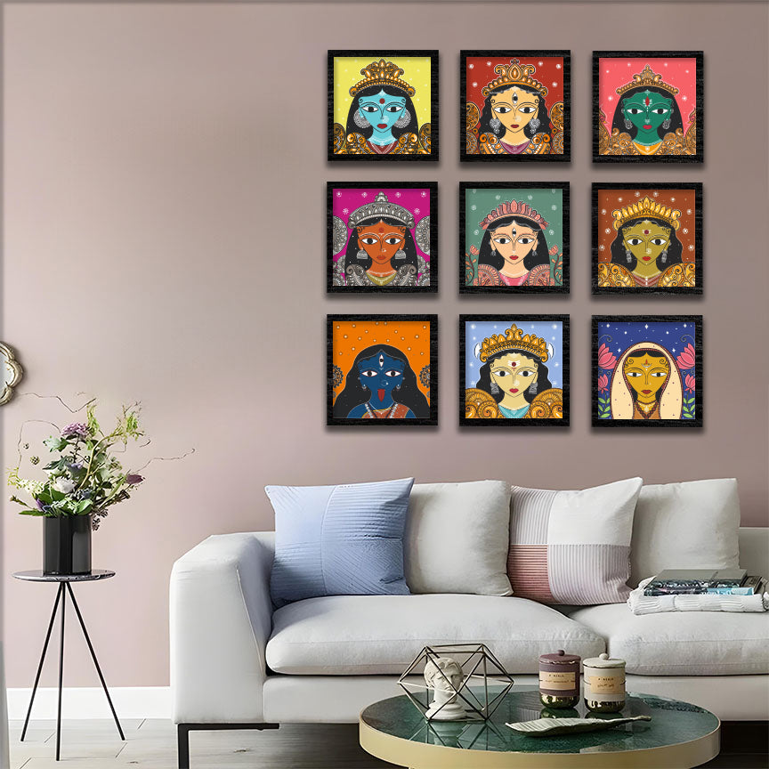 Divine Goddess Wall Frame Set