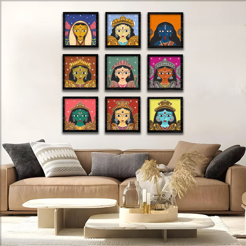 Divine Goddess Wall Frame Set