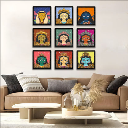 Divine Goddess Wall Frame Set