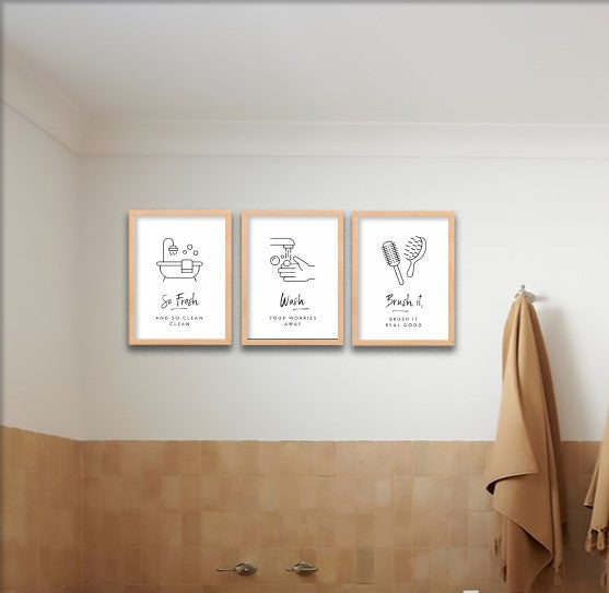 Clean Living Wall Frame Set