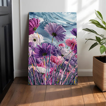 Lavender Bloom Garden Canvas