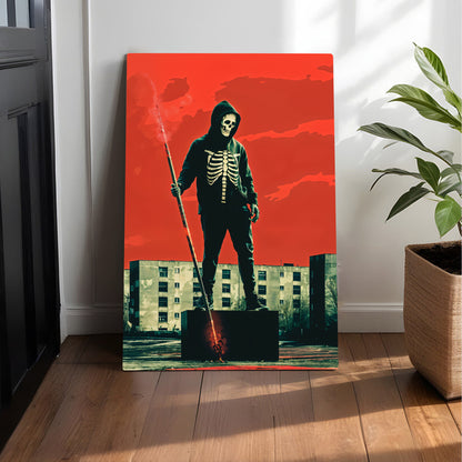 Urban Grim Reaper Canvas