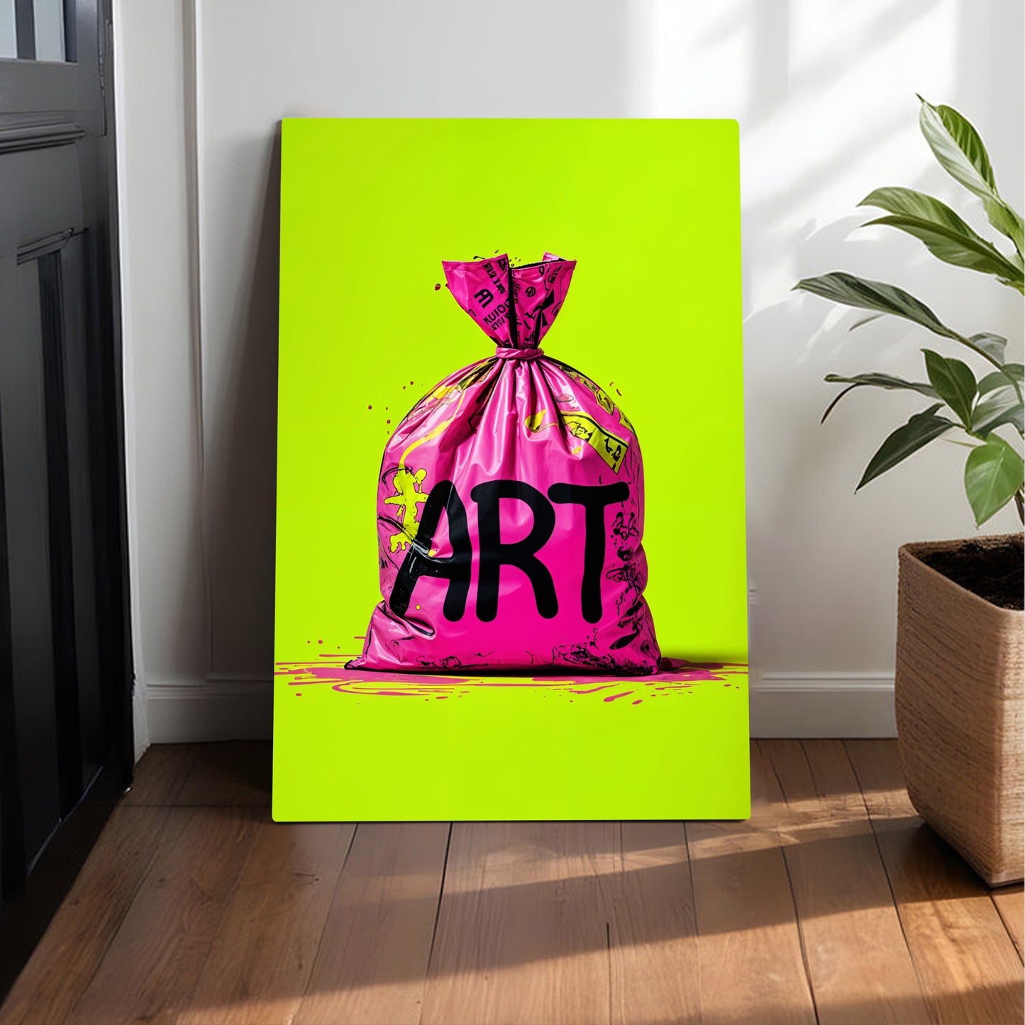 Neon Art Bag Canvas