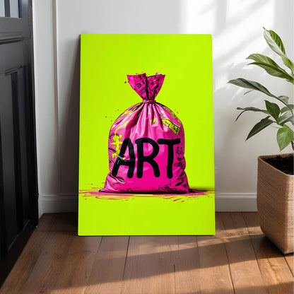 Neon Art Bag Canvas