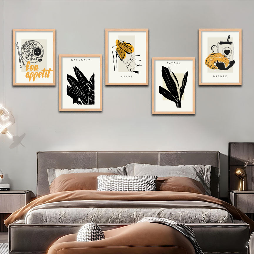 Gourmet Art Wall Frame Set