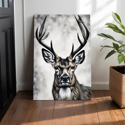 Regal Deer Portrait