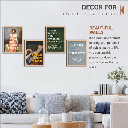 Attitude Quote Wall Frame Set
