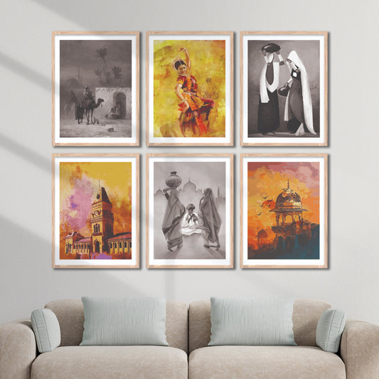 Cultural Heritage Art Frame Set