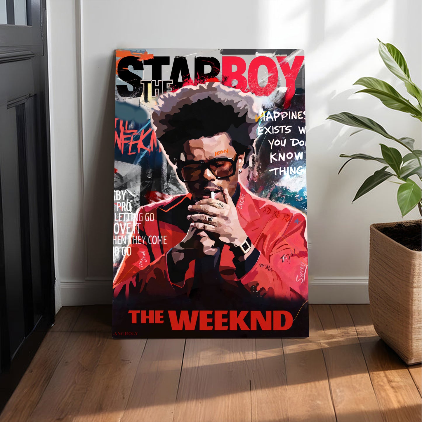 Starboy – The Weeknd Art Canvas