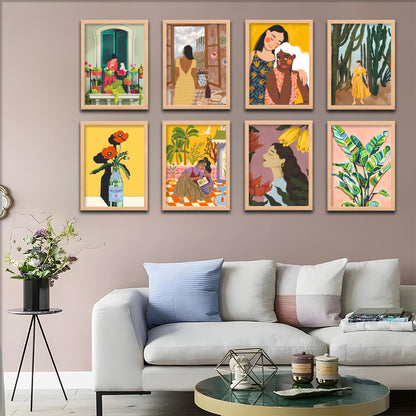Vibrant Stories Wall Frame Set