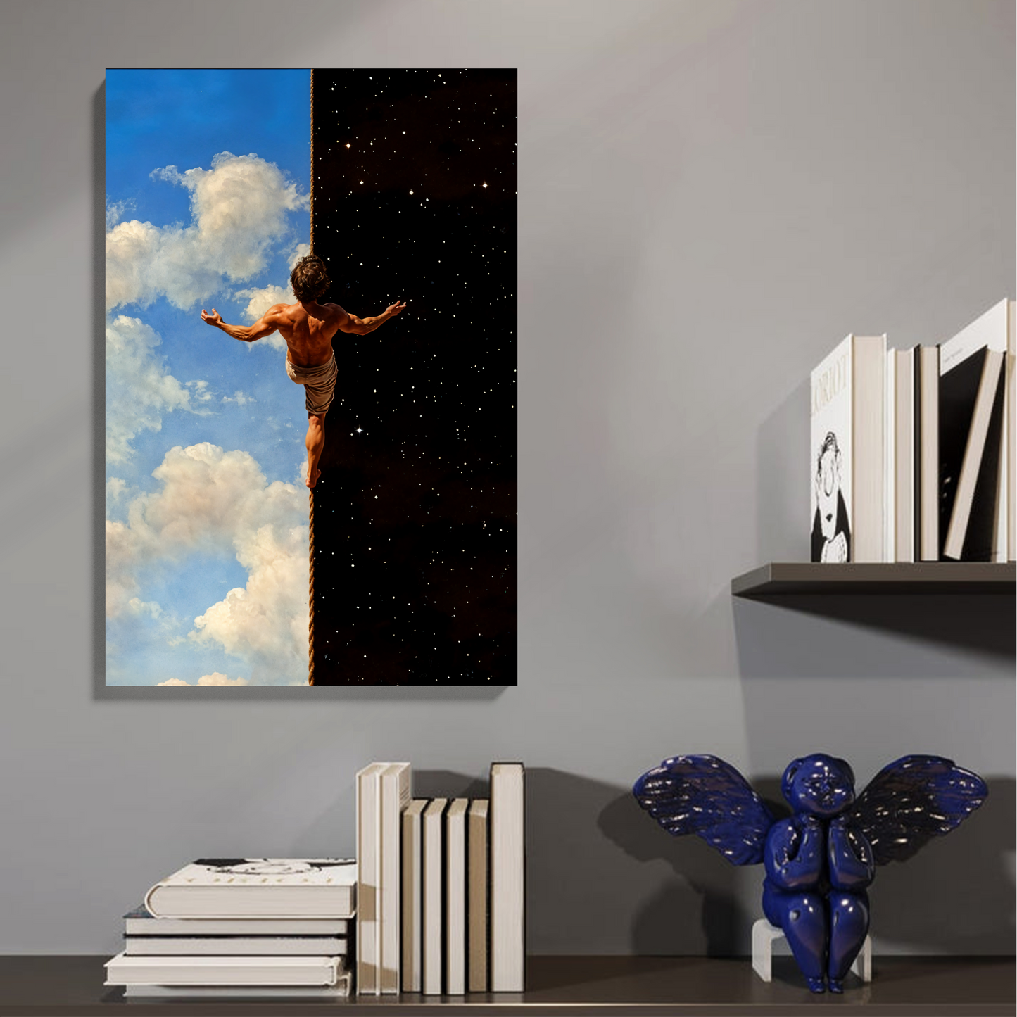 Crossing from Heaven to Cosmos